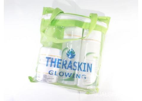 Paket Theraskin Glowing Cream Pemutih Wajah Original BPOM
