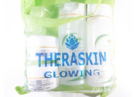 Paket Theraskin Glowing Cream Pemutih Wajah Original BPOM