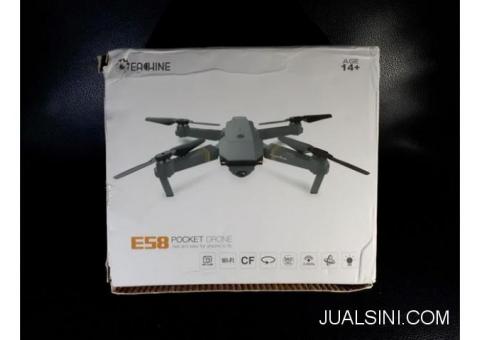 Drone Eachine E58 New Sisa Stok Wifi FPV Camera 480p Altitude Hold