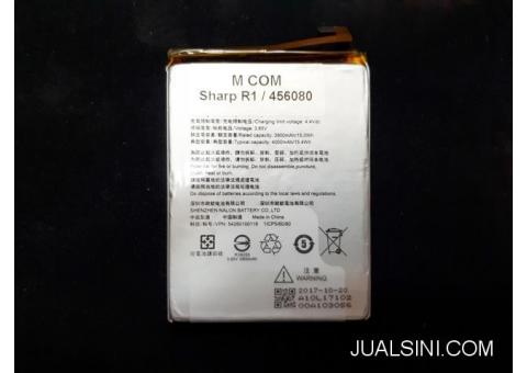 Baterai Hape Sharp R1 456080 MCOM Original New 4000mAh
