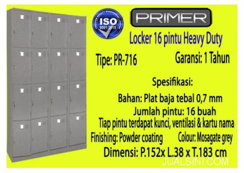 locker 16 pintu primer heavy duty tipe pr716