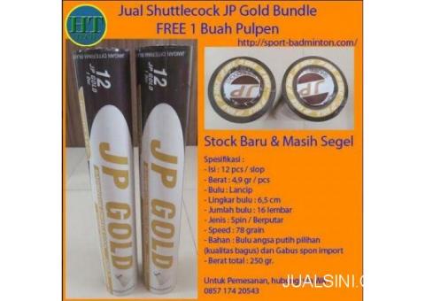 Jual Shuttlecock / Kok Bulutangkis Badminton JP Gold Bundle (2 Slop)