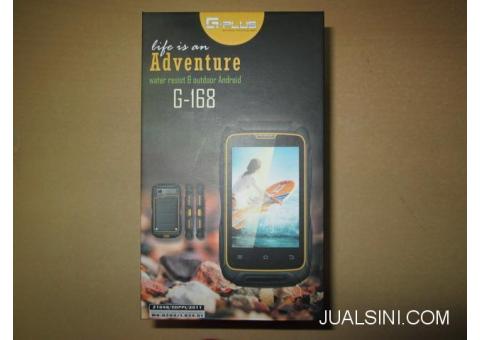 Hape Outdoor Android Gplus G168 G-168 Adventure Dual SIM Water Resist