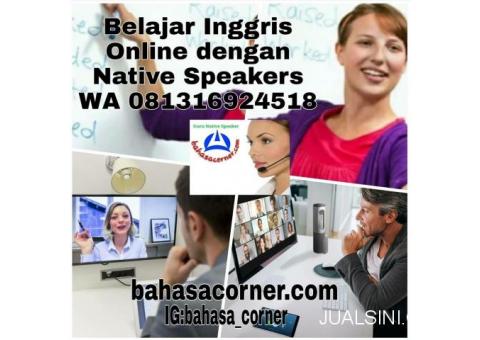 Native Speaker Inggris Online