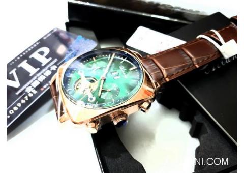 Jam Tangan Automatic Pria Ailang 8655 Chronograph Stainless Steel