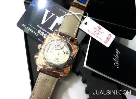Jam Tangan Automatic Pria Ailang 8655 Chronograph Stainless Steel