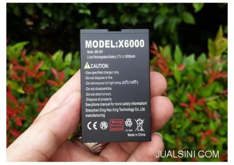Baterai Hape Outdoor Suppu X6000 New Original Suppu 6000mAh