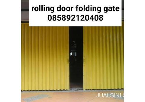 servis rolling door folding gate Margonda sukmajaya Cimanggis