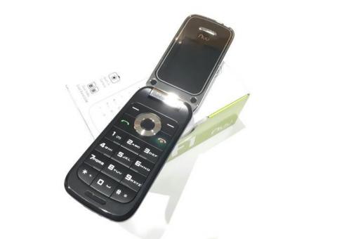 Handphone Lipat Nuu Mobile F1 New Dual SIM Slot MicroSD Flip Phone