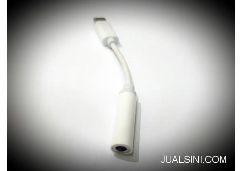 Sambungan Converter Jack Headset 3.5mm to Type C Jack USB Converter