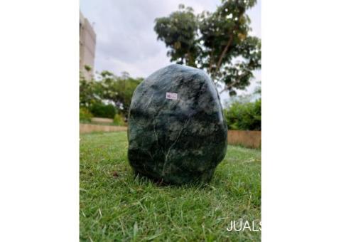 Bahan Batu Biseki Giok Jadeite Jade RJD008 Jumbo Polish Kolektor Item