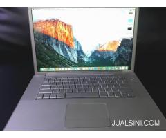 Laptop MacBook Pro A1260 Core 2 Duo 2.4GHz 15" RAM 4GB HDD 200GB 2008