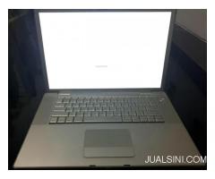 Laptop Rusak MacBook Pro A1260 Core 2 Duo 2.4GHz 15" RAM 4GB HDD 320GB