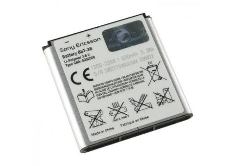 Baterai Sony Ericsson BST-38 BST38 S500 Z780 Original 100%