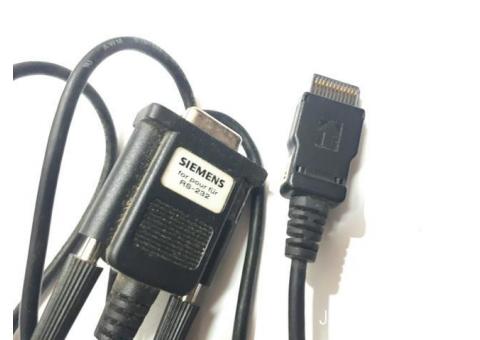 Kabel Data Hape Siemens ME45 RS-232 RS232 Jadul Original Copotan