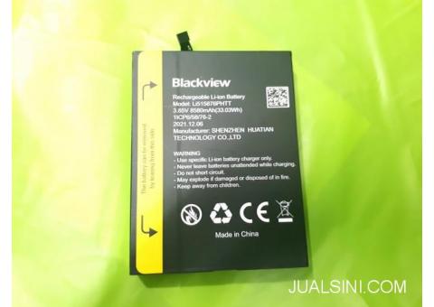 Baterai Hape Outdoor Blackview BV6600 Pro New Original 100% 8580mAh