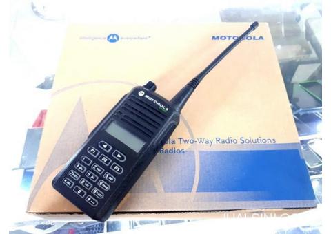 HT Motorola CP1660 VHF 136-174MHz Seken Fullset Eks Garansi Resmi