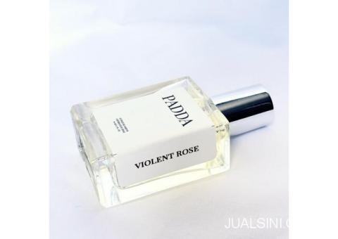 Parfum Unisex PADDA Violent Rose Extrait de Parfum Wangi Dominan