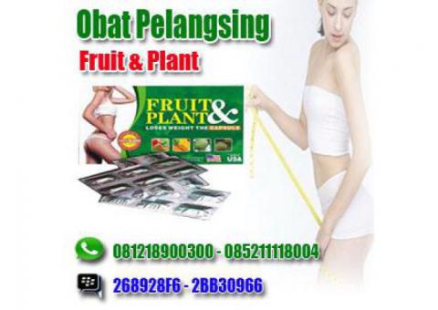Obat Pelangsing Fruit Plant Herbal Capat Dan Aman
