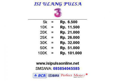 Isi Pulsa All Operator Online