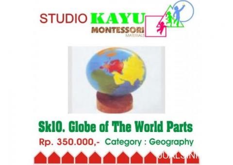 Globe of the World Parts